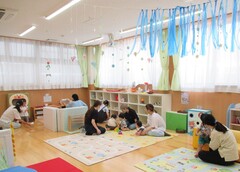 勝占認定こども園在宅育児家庭相談室写真