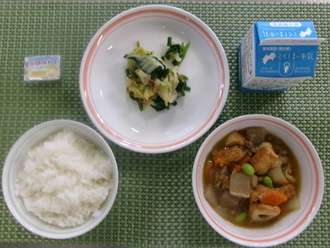 厚揚げのそぼろ煮