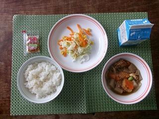 厚揚げのそぼろ煮
