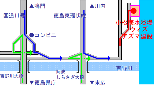 小松海岸への行き方の画像
