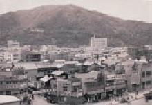 昔の徳島駅前風景写真